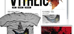 Vitalic Clothing branding